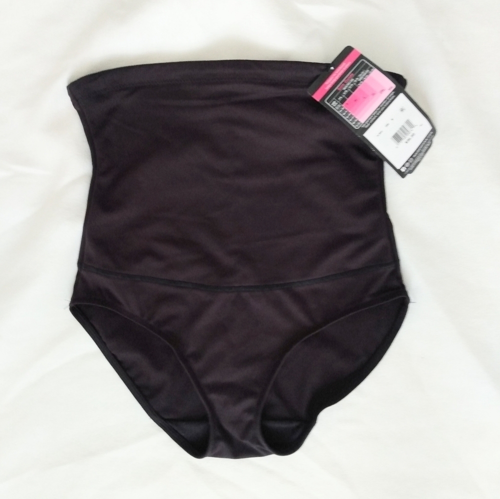 Maidenform High-Waisted Firm Shapewear NWT Blk 6